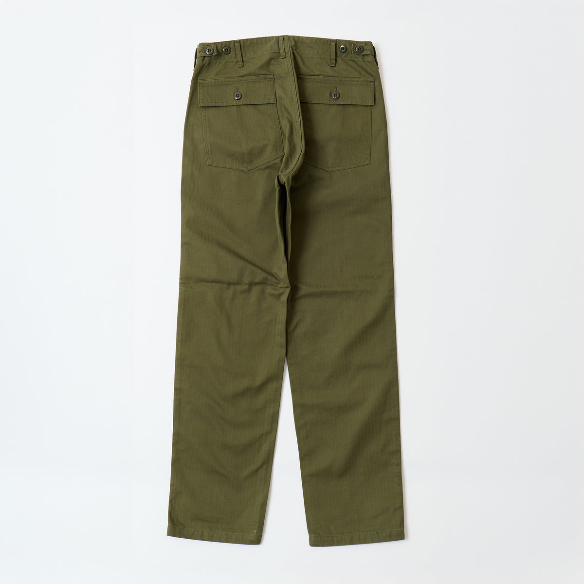 EMPIRE & SONS FATIGUE PANT HERRINGBONE ONE WASH TAPERED REGULAR FIT
