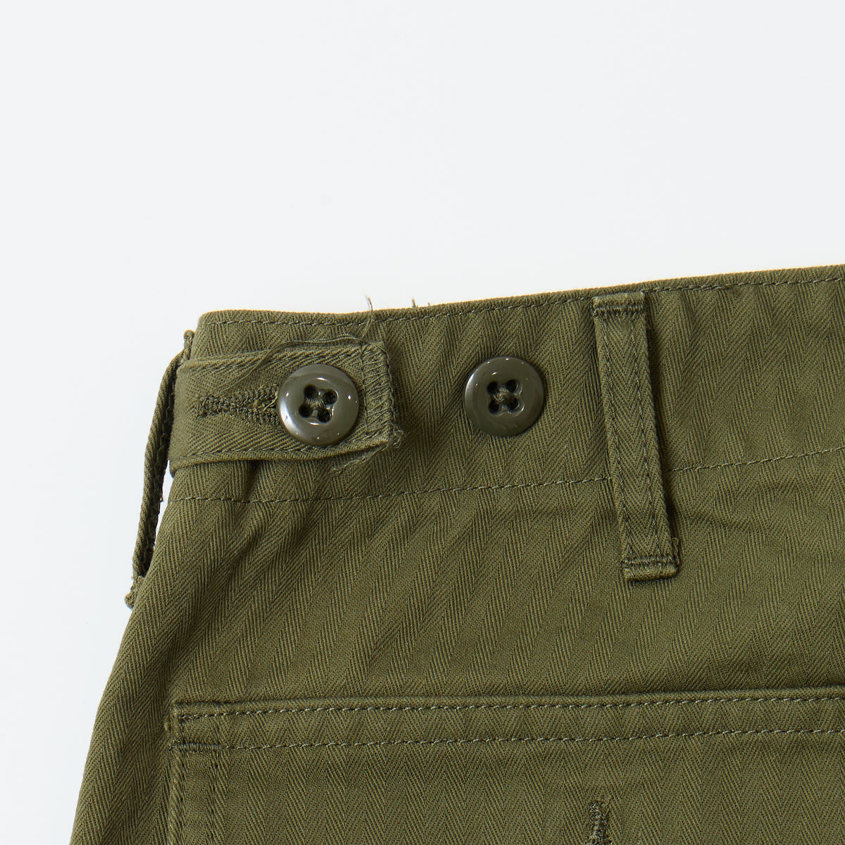EMPIRE & SONS FATIGUE PANT HERRINGBONE ONE WASH TAPERED REGULAR FIT