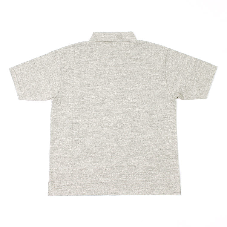 FELCO S/S POLO SHIRT W/3CAT EYE BUTTON 7oz 18SINGLE JERSEY