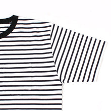 画像をギャラリービューアに読み込む, FELCO S/S BINDER CREW NECK POCKET T-AMERICAN VINTAGE STRIPE JERSEY
