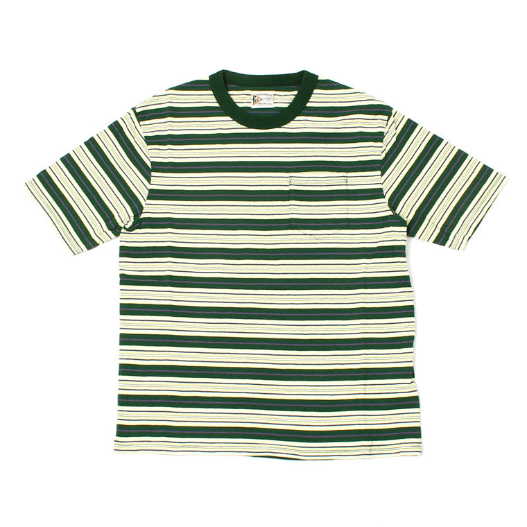 FELCO S/S BINDER CREW NECK STRIPE POCKET TEE AMERICAN DRY JERSEY STRIPE2