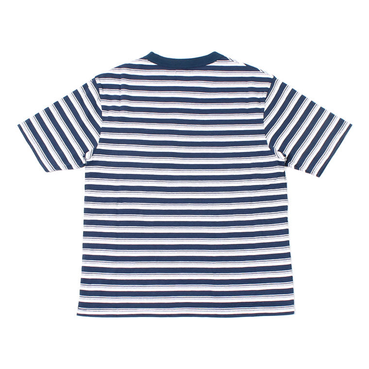 FELCO S/S BINDER CREW NECK STRIPE POCKET TEE AMERICAN DRY JERSEY STRIPE2