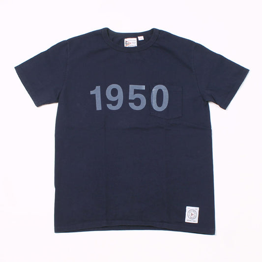 FELCO(フェルコ)  MADE IN USA S/S CREW POCKET T W/PRINT 1950