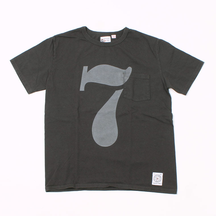 FELCO(フェルコ)  MADE IN USA S/S CREW POCKET T W/PRINT NO.7