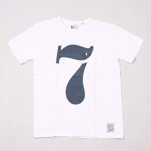 FELCO(フェルコ)  MADE IN USA S/S CREW POCKET T W/PRINT NO.7