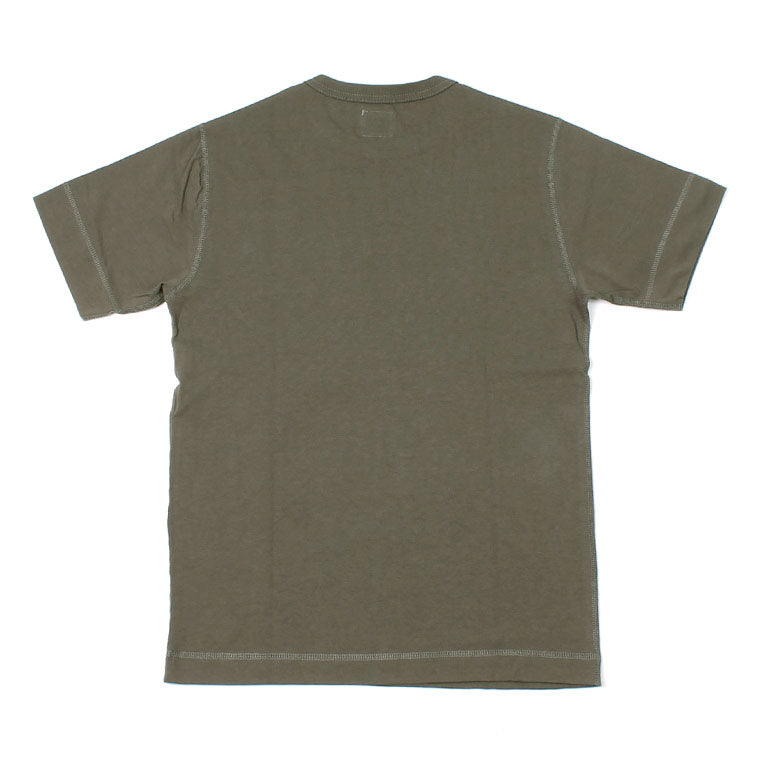 FELCO×HEALTHKNIT S/S CREW NECK POCKET T SHIRT U.S.COTTON OPEN END JERSEY - 5 COLORS