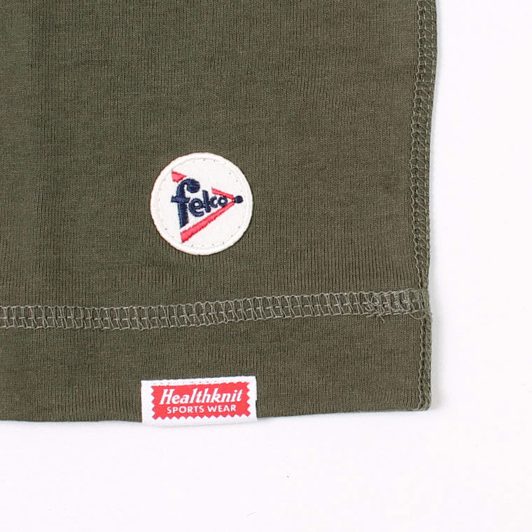 FELCO×HEALTHKNIT (フェルコ×ヘルスニット) S/S CREW NECK POCKET T