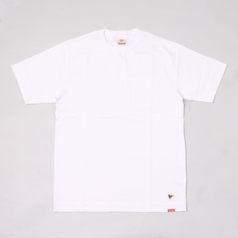 FELCO×HEALTHKNIT S/S CREW NECK POCKET T SHIRT U.S.COTTON OPEN END JERSEY - 5 COLORS