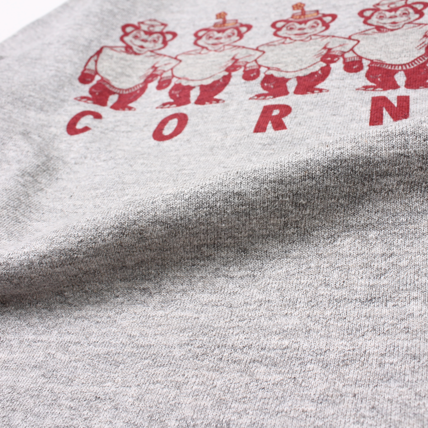 【NEW】FELCO 12oz TERRY BINDER CREW SET IN SWEAT SHIRT - CORNEL UNIVERSITY BEAR PRINT