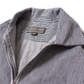 EMPIRE & SONS HALF ZIP WORK SHIRT - HICKORY STRIPE