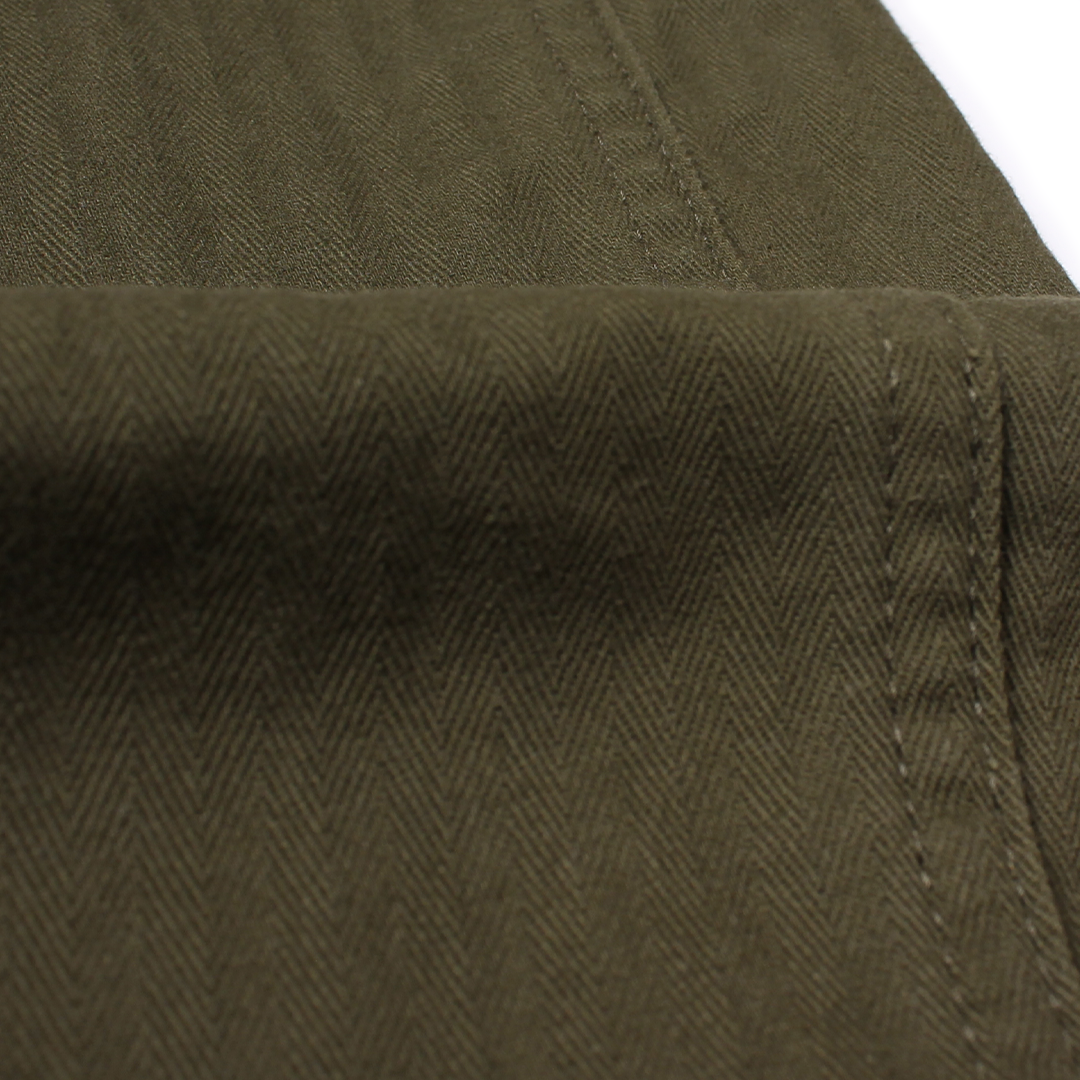 EMPIRE & SONS FATIGUE PANT HERRINGBONE ONE WASH TAPERED WIDE FIT
