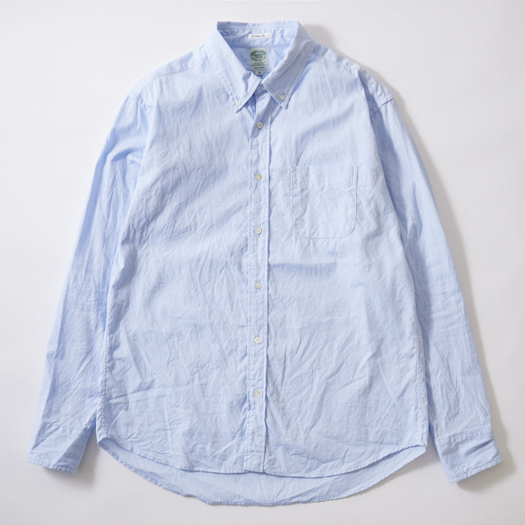 KEATON CHASE USA L/S MODIFIED CLASSIC FIT BD SHIRT - PINPOINT OXFORD - 2 COLORS