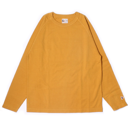FELCO L/S RAGLAN BINDER NECK CREW-T 7oz 16SINGLE RUFFY JERSEY - 11 COLORS