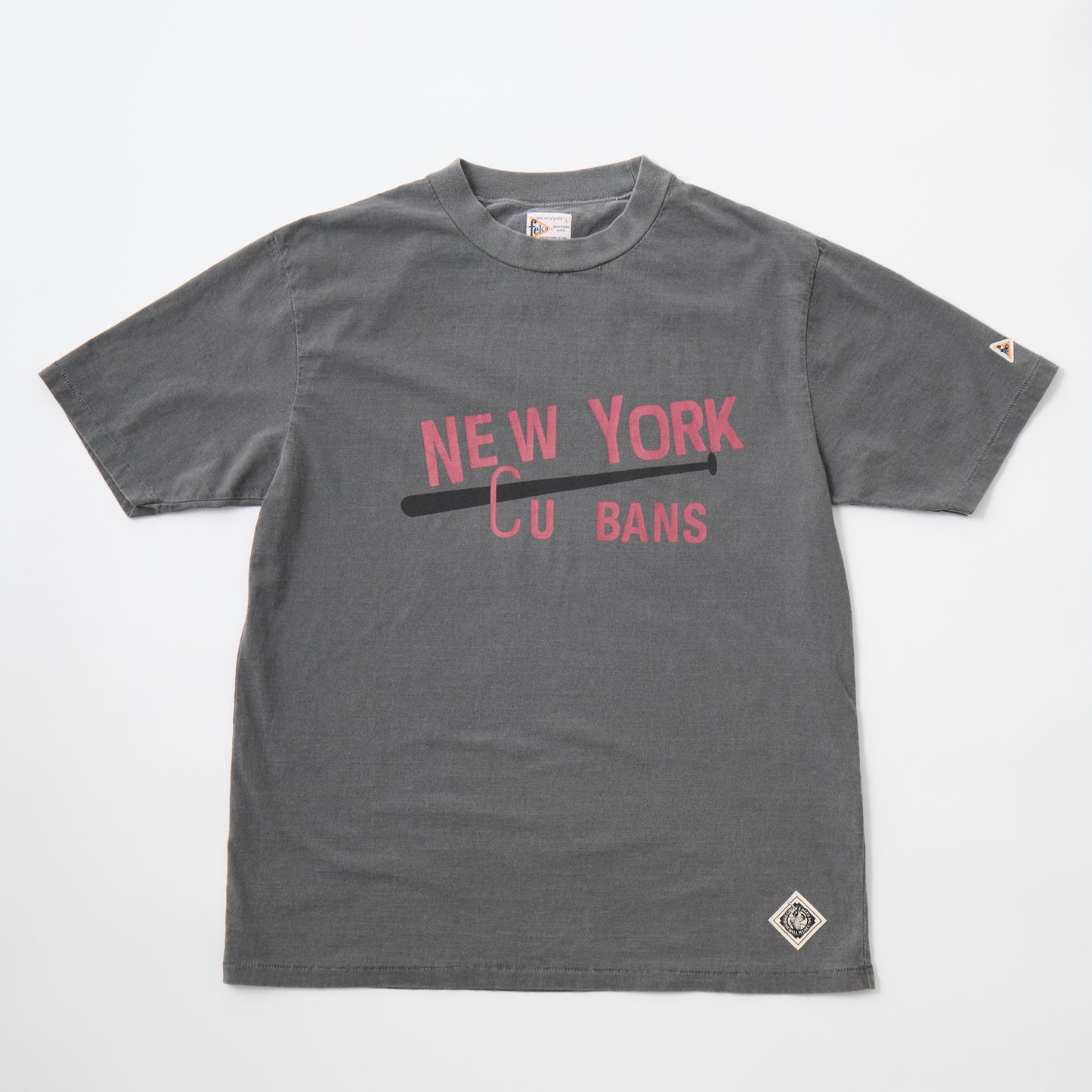 FELCO S/S HI-CREW 5oz 30SINGLE CALIFORNIA JERSEY – NEW YORK CUBANS PRINT