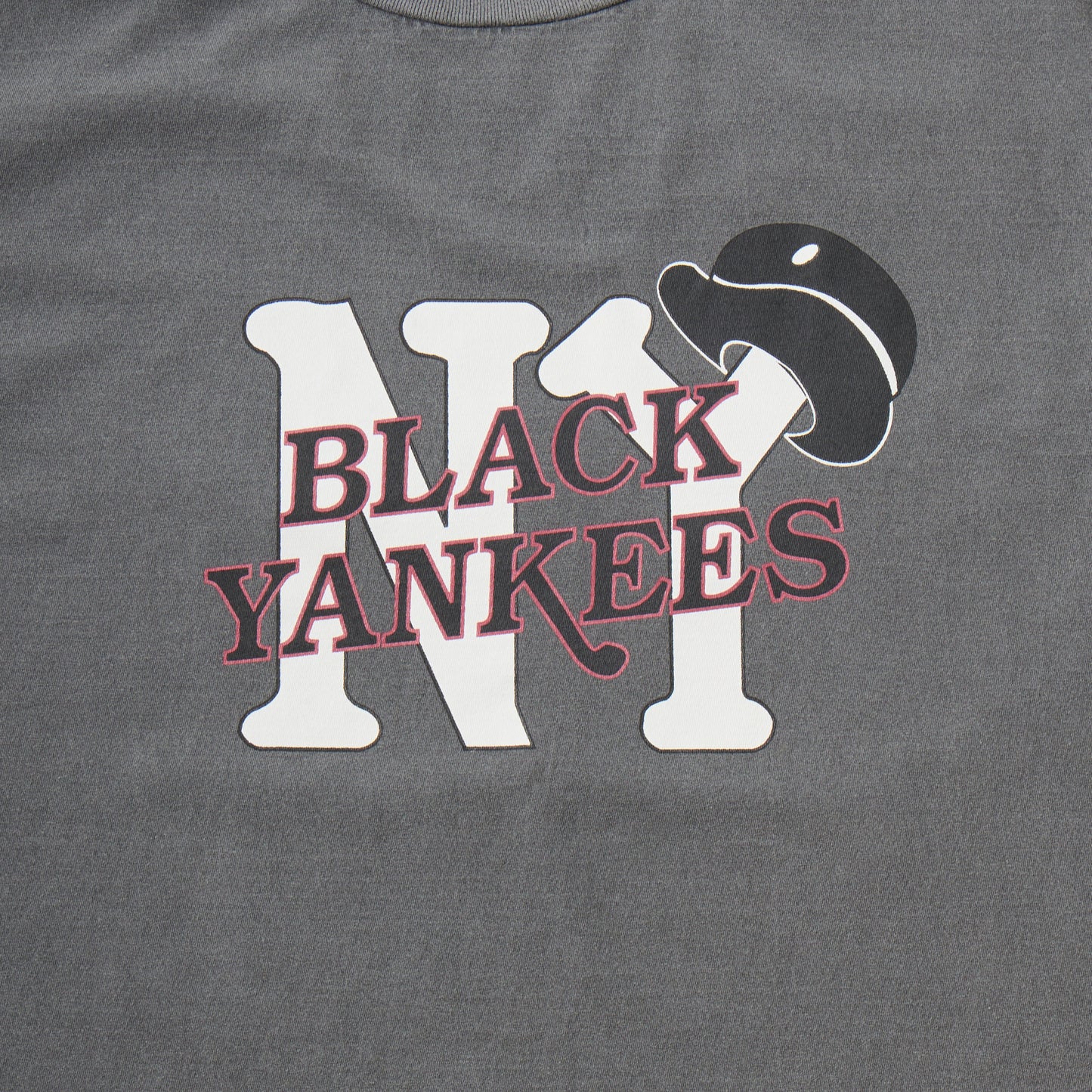 FELCO S/S HI-CREW 5oz 30SINGLE CALIFORNIA JERSEY – NEW YORK BLACK YANKEES PRINT2