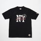 FELCO S/S HI-CREW 5oz 30SINGLE CALIFORNIA JERSEY – NEW YORK BLACK YANKEES PRINT2