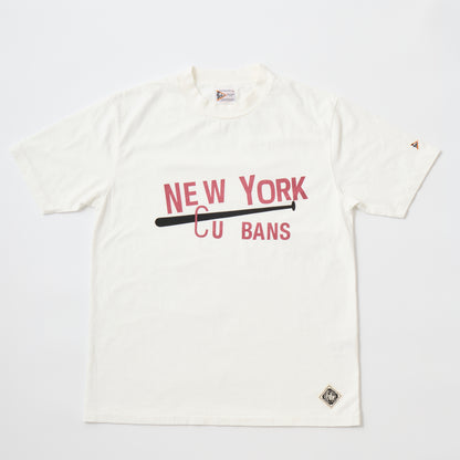 FELCO S/S HI-CREW 5oz 30SINGLE CALIFORNIA JERSEY – NEW YORK CUBANS PRINT