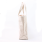 HERITAGE LEATHER 18oz CANVAS CUSTOM MADE  DAY TOTE BAG - NATURAL