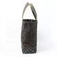 HERITAGE LEATHER 18oz CANVAS CUSTOM MADE  DAY TOTE BAG - OLIVE DRAB