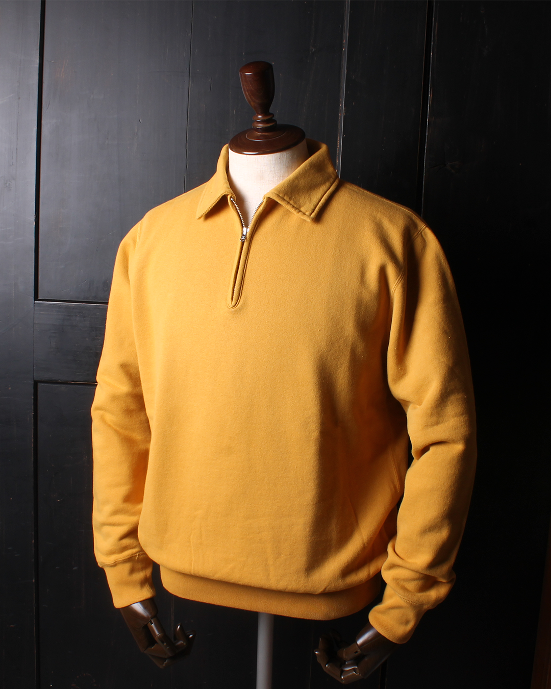 FELCO L/S HALF ZIP COLLAR SWEAT 10oz MD WEIGHT FRENCH TERRY - 13 COLORS