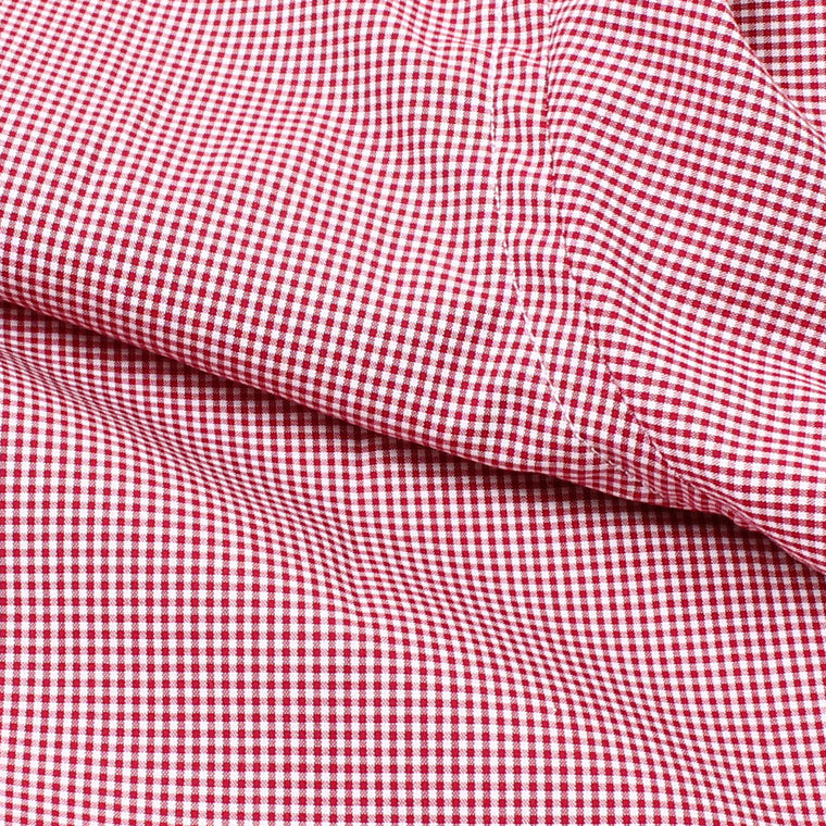 KEATON CHASE USA L/S STANDARD BD MICRO GINGHAM SHIRT LIGHT LINING - KCU-208