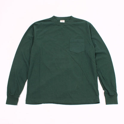 FELCO L/S HI CREW POCKET TEE USA 18'S JERSEY COTTON - 6 COLORS - FELC-273