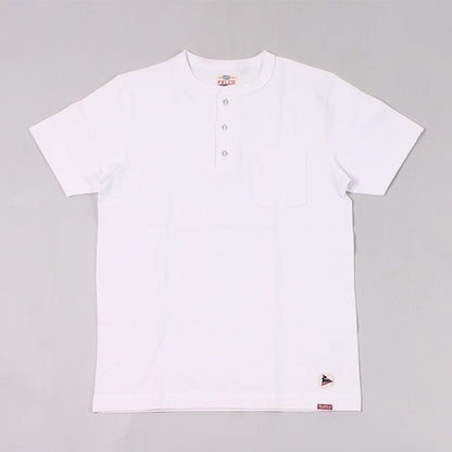 FELCO × HEALTHKNIT  S/S HENLEY NECK POCKET-T U.S.COTTON OPEN END JERSEY - 6 COLORS - FELC-312