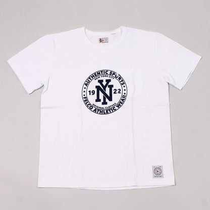 FELCO S/S CREW NECK POCKET T MADE IN USA BODY W/ PRINT NY CIRCLE FRONT - 3 COLORS - FELC-322