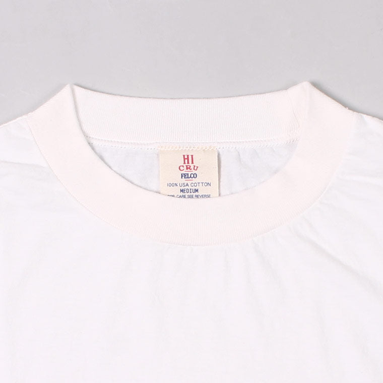 FELCO SS HI CREW T-SHIRT USA 18'S  JERSEY COTTON - 4 Colors - FELC-362