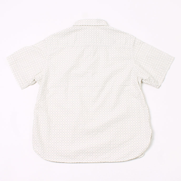 EMPIRE&SONS S/S PULLOVER REGULAR COLLAR SHIRT WITH TIN STRAP - ORGANIC COTTON