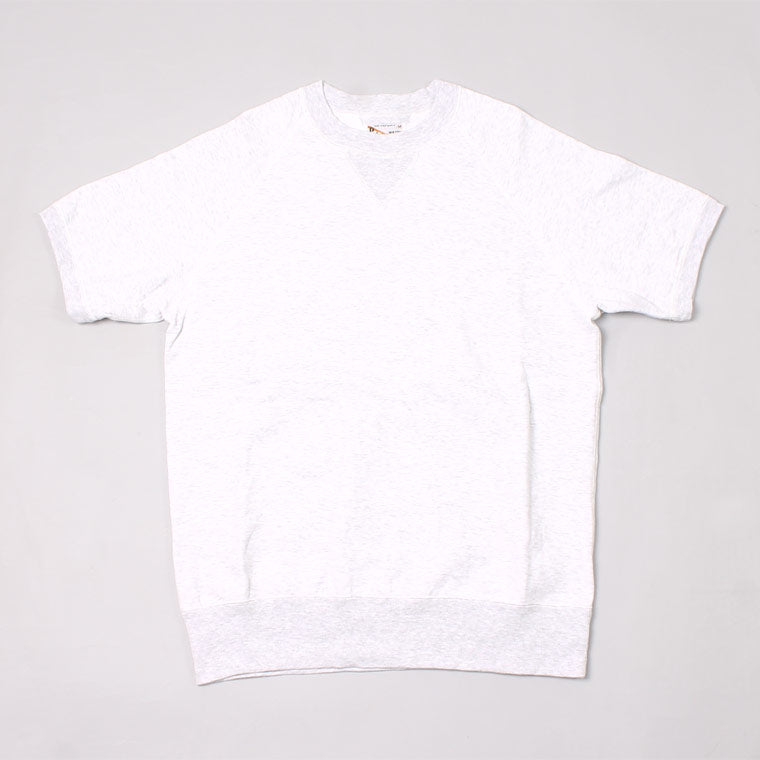 FELCO 12oz TERRY S/S DOUBLE V GUSSET RAGLAN CREW SWEAT FLAT SEAMA STITCH