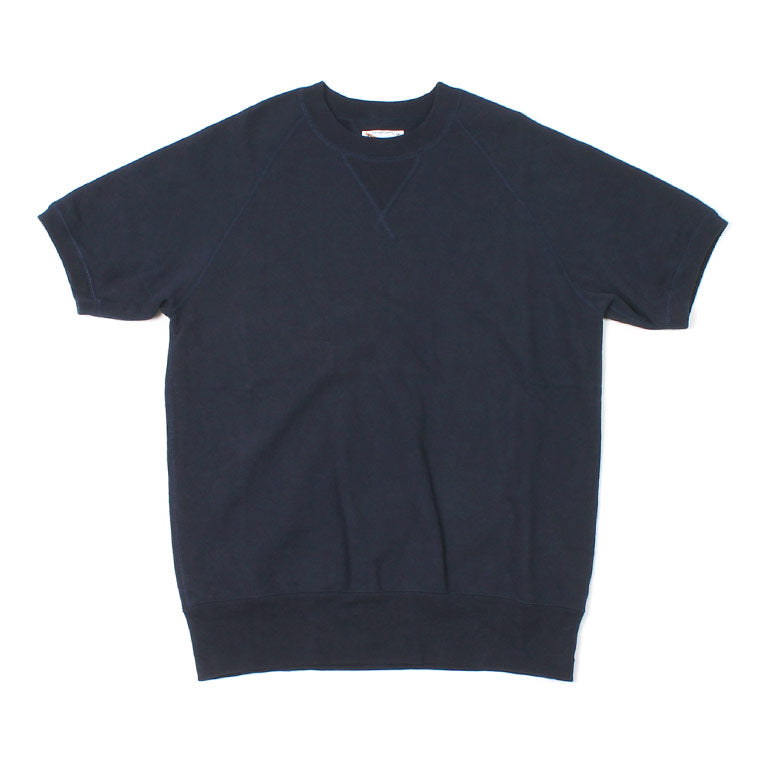 FELCO 12oz TERRY S/S DOUBLE V GUSSET RAGLAN CREW SWEAT FLAT SEAMA STITCH