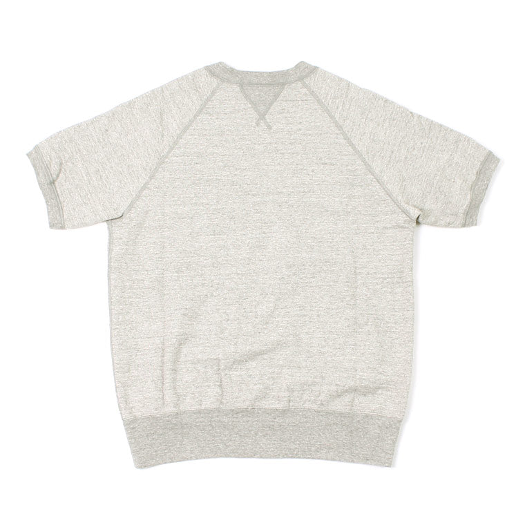 FELCO 12oz TERRY S/S DOUBLE V GUSSET RAGLAN CREW SWEAT FLAT SEAMA STITCH