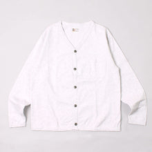 画像をギャラリービューアに読み込む, FELCO(フェルコ) L/S BINDER V NECK CARDIGAN W/POCKET 7oz 18SINGLE JERSEY
