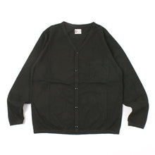 画像をギャラリービューアに読み込む, FELCO(フェルコ) L/S BINDER V NECK CARDIGAN W/POCKET 7oz 18SINGLE JERSEY
