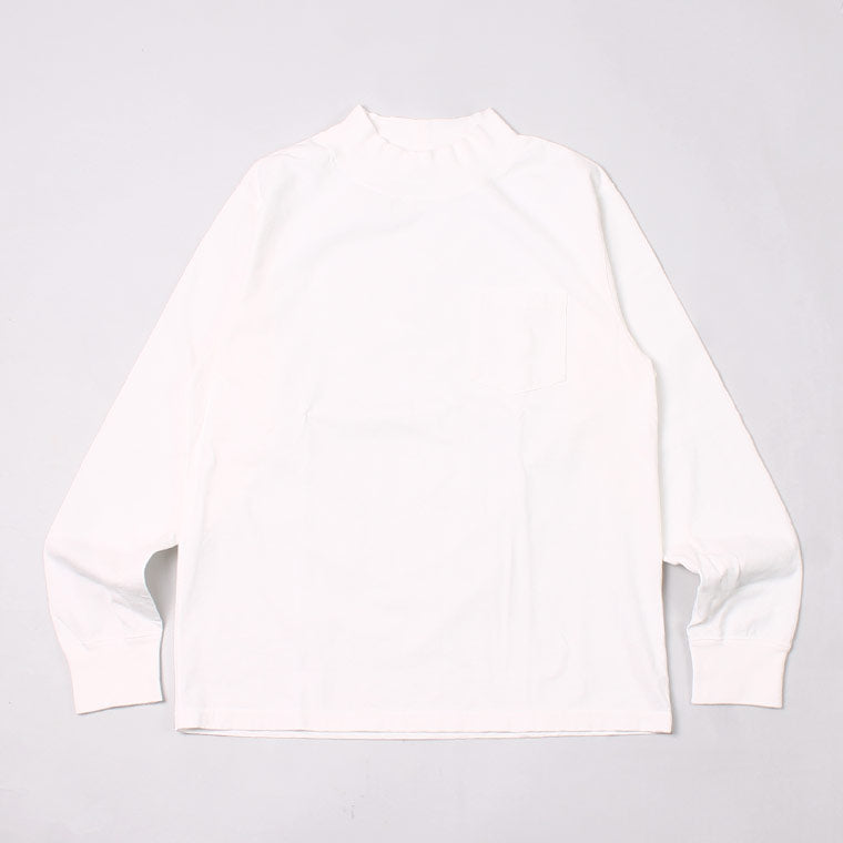 FELCO L/S MOCK NECK POCKET T 7oz 18 SINGLE JERSEY