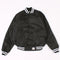 BLACK - BLACK/WHITE 2 LINES RIB KNIT