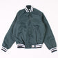 FELCO NYLON OXFORD BASEBALL AWARD JACKET W/FLANNEL LINED MADE IN USA