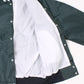 FELCO NYLON OXFORD BASEBALL AWARD JACKET W/FLANNEL LINED MADE IN USA