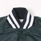FELCO NYLON OXFORD BASEBALL AWARD JACKET W/FLANNEL LINED MADE IN USA
