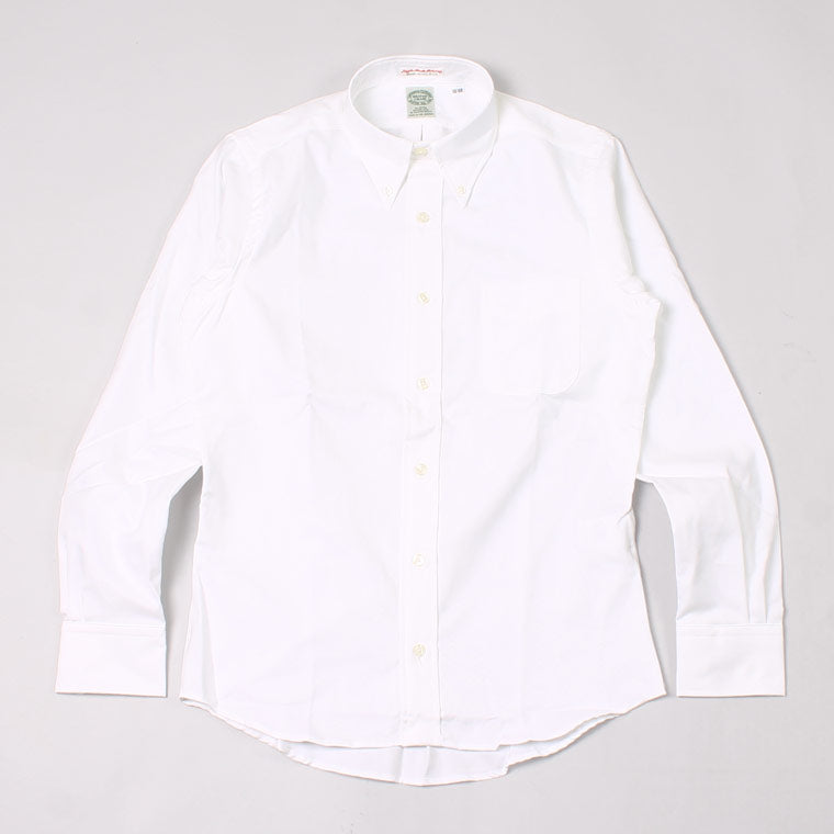 KEATON CHASE USA  LS STANDARD BD FINE OXFORD SHIRT LIGHT LINING