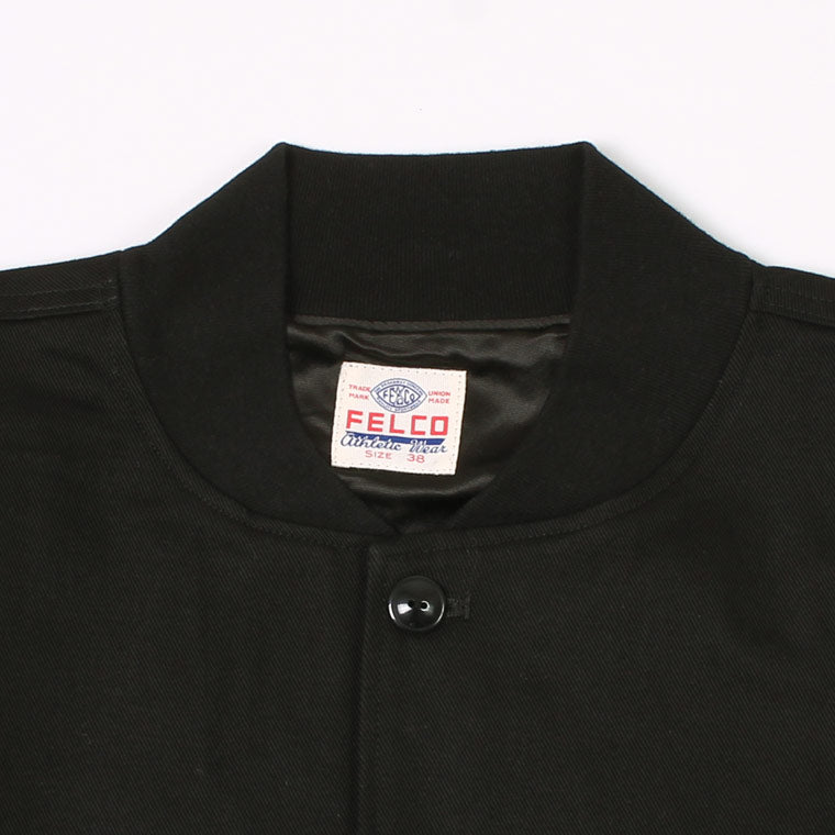 FELCO AWARD TWILL JACKET WITH OLD FONT F WAPPEN ON LEFT CHEST